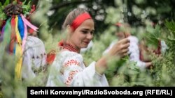 Свято Трійці у народному стилі. Київ, 18 червня 2016 року