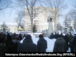 Мітинг пам’яті Клима Савура в Рівному