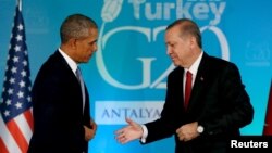 Barack Obama və Tayyip Erdogan