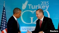 رجب طیب اردوغان و باراک اوباما