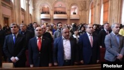 Armenia - The opposition bloc Yelk holds its founding congress in Yerevan, 21Jan2017.