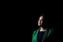 Presidentja e Sinn Fein, Mary Lou McDonald. Fotografi nga arkivi.