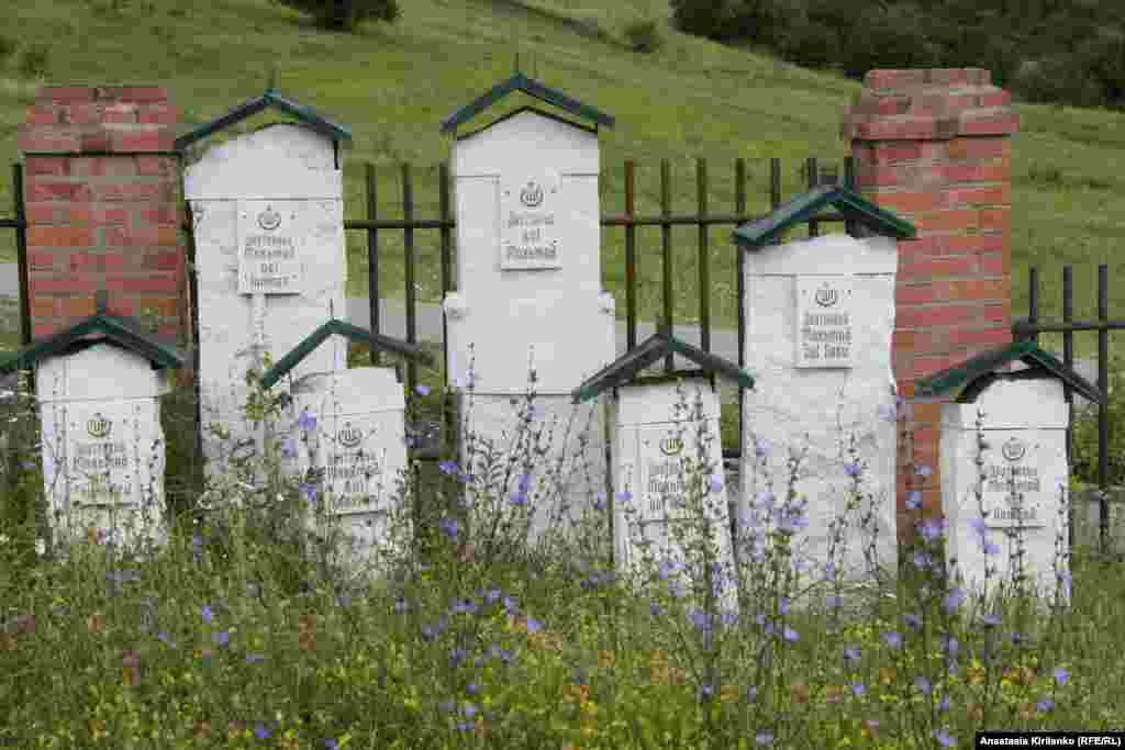 Кладбище в с. Вашендарой: мемориал погибшим в ссылке в Казахстане