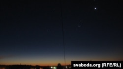 Неба над Менскам, архіўны здымак