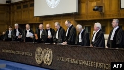 Tribunals such as the International Court of Justice can simply be ignored, unlike one set up by the UN Security Council.