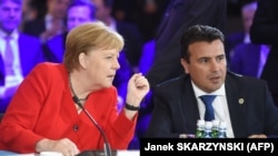 Angela Merkel la simmitul din Polonia