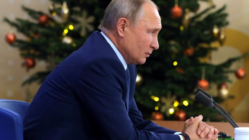 Vladimir Putin: „2020 a avut povara cîtorva ani”