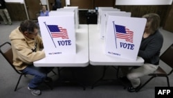 Голосование на промежуточных выборах в США. 4 ноября 2014 года.
