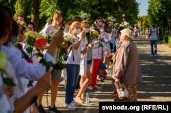 Ланцуг салідарнасьці мэдыкаў, 13 жніўня