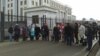 Kazakh Police Arrest Property Protesters