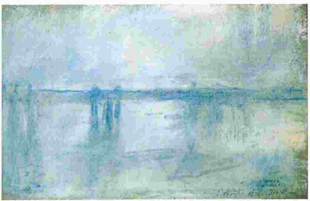 &quot;Charing Cross Bridge, London&quot; by Claude Monet, 1901