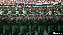 Військовий парад у Москві. 9 травня 2017 року