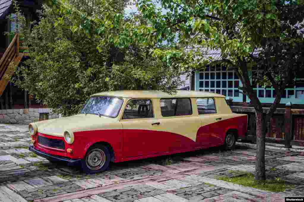 ...or this Trabi stretch limousine.