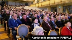 Собрание членов Союза писателей Казахстана. Алматы, 12 марта 2018 года.