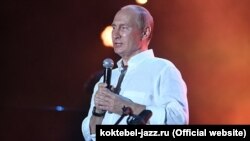 Президент России Владимир Путин на фестивале Koktebel Jazz Party, Крым, 20 августа 2017 год 