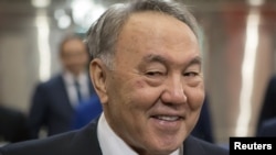 Incumbent Kazakh President Nursultan Nazarbaev won't be facing any rivals from western Kazakhstan in his bid for reelection. 