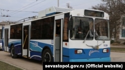 Троллейбус в Севастополе, иллюстрационное фото
