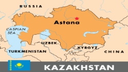 English Map Kazakh
