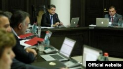 Заседание правительства Армении 