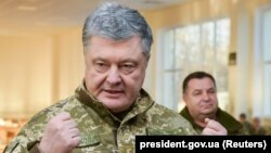 Ukrainian President Petro Poroshenko: "We hope that NATO states are prepared to send naval ships to the Sea of Azov to support Ukraine and provide security."