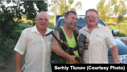 Сергій Тіунов (справа), Сергій Дубинський (в центрі), архівне фото