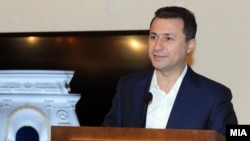 Kryeministri i Maqedonisë, Nikolla Gruevski.