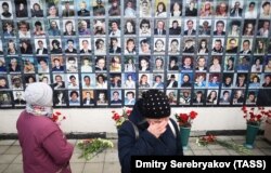 Акция памяти жертв теракта в театральном центре на Дубровке в 15-ю годовщину трагедии, 26 октября 2017 года