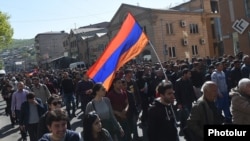 Протести на опозицијата во Ереван 