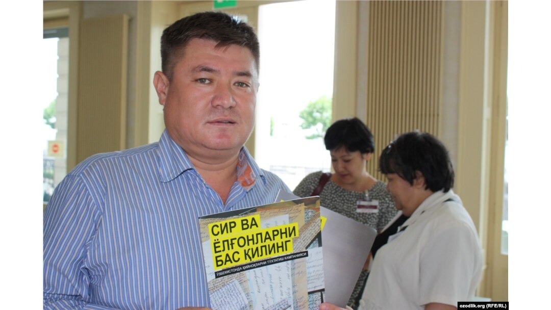 Uzbek human rights activist Abdurahmon Tashanov