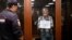 RUSSIA – Moscow city deputy Alexei Gorinov, accused of spreading "knowingly false information" about the Russian army fighting in Ukraine during the vedict hearing in his trial at a courthouse in Moscow on July 8, 2022