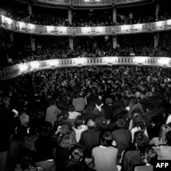 "Theatre de l'Odeon", la 17 mai 1968