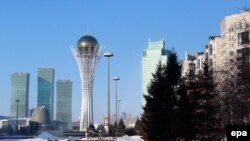 Pamje e një pjese të kryeqytetit Astana në Kazakistan