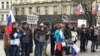 В центре Праги прошла акция в поддержку Навального 