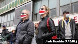 Беларусь: митинг оппозиции против шестого срока для Лукашенко (фоторепортаж)