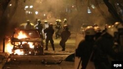 Судири на грчката полиција со анархисти, од 2015 година