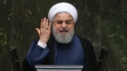 Iranian President Hassan Rohani said it was "absolutely clear to us who has done this." (file photo)