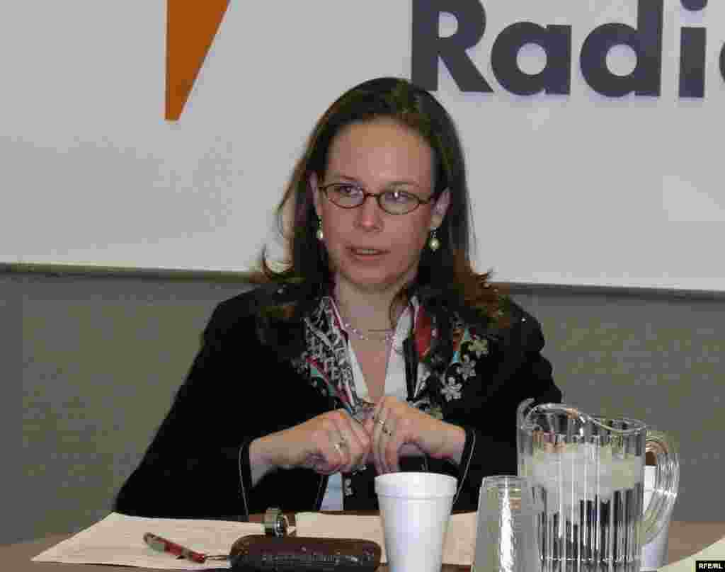 U.S. - Sabine Freizer, Caucasus Project Director, International Crisis Group, Freeze or Flux? Opportunities for Peace in Nagorno-Karabakh, Washington, DC, 28 Mar. 2006 - Sabine Freizer joined Crisis Group (www.crisisgroup.org) as Caucasus Project Director in July 2004. Since 1993, she has worked in the region in a variety of capacities, including consulting work with a host of international organizations and aid agencies. Dr. Freizer holds a Ph.D. from the London School of Economics, and a M.A. from the College of Europe (Bruges, Belgium).