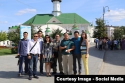 Китайские туристы в Казани