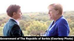 Ana Brnabić i Angela Merkel