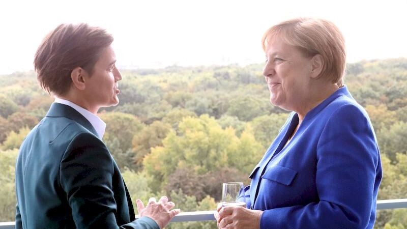 Merkel i Brnabić: Kosovo jedina tačka nerazumijevanja