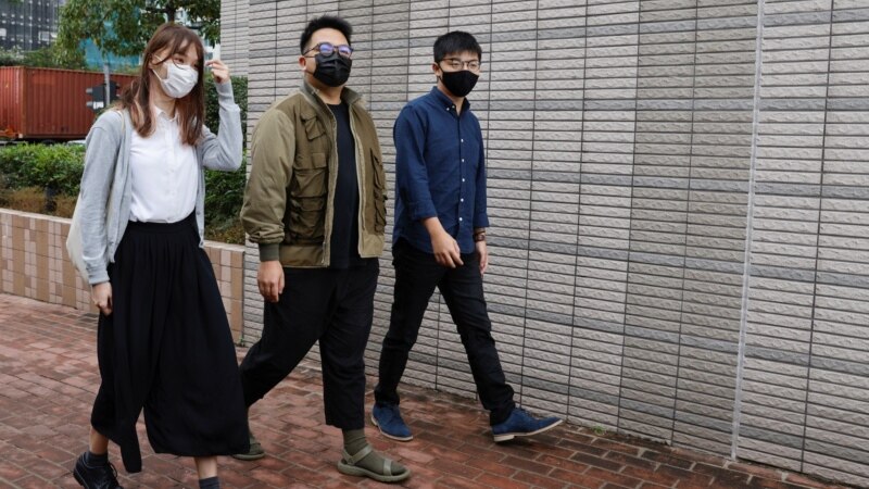 Hong Kongda aktiwistler türme tussaglygyna höküm edildi