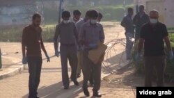 Investigators Hunt For Clues Behind Lahore Attack (video grab). 