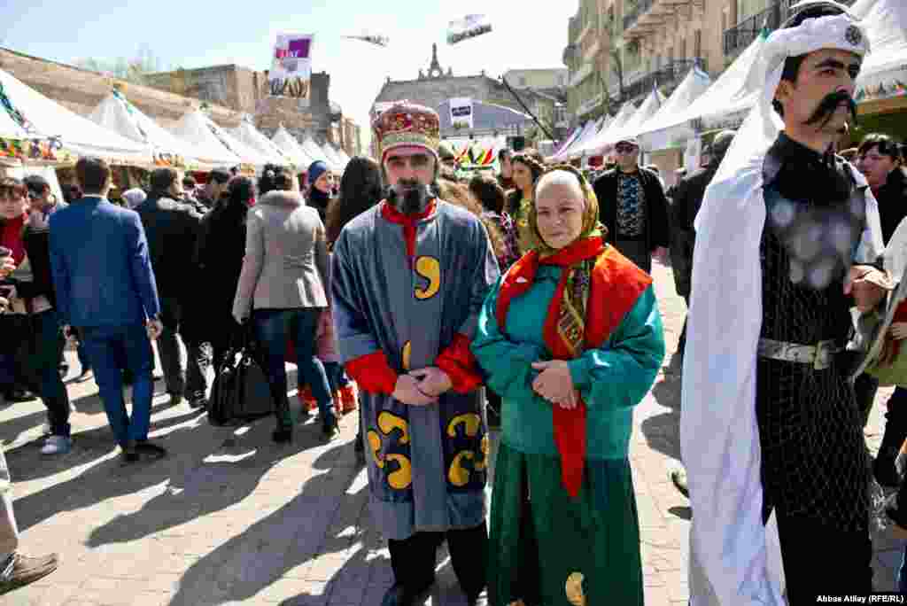 Norouz celebrations in the Azerbaijani capital.