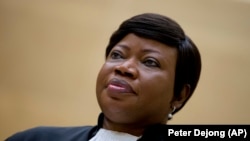 FILE: Fatou Bensouda, the lead prosecutor for the International Criminal Court