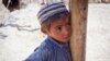 Khalid, 8, fled with his family from their home in Samangan Province. 