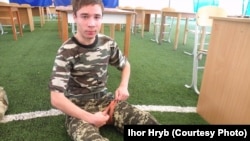 Pavlo Hryb is being held in the southwestern Russian city of Krasnodar, according to both his father and the FSB.