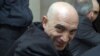 Armenia - Hovannes Tamamian, a police general arrested in March 2011, attends a court hearing in his trial, 14Mar2012.