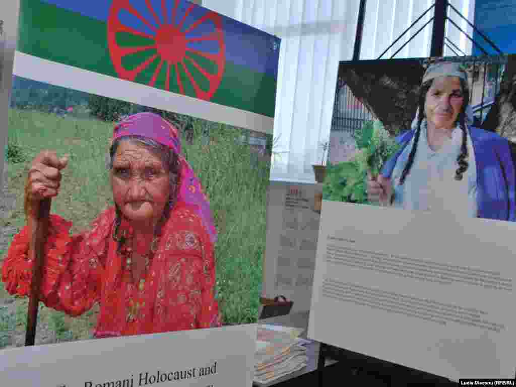 Expoziție la Chișinău, dedicată Holocaustului populației Roma în Transnistria, în cursul celui de-al doilea război mondial.