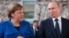 Діалог Володимира Путіна (п) і Анґели Меркель, Берлін, Німеччина, січень 2020 року