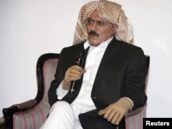 Yemeni President Ali Abdullah Saleh in late September, after his return from abroad for treatment of serious wounds suffered in an attack on his Sanaa compound.
